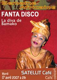 FANTA DISCO : La diva de Bamako : Mardi 17 avril 2007