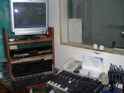 Studio de la radio Jiida FM DAKAR 